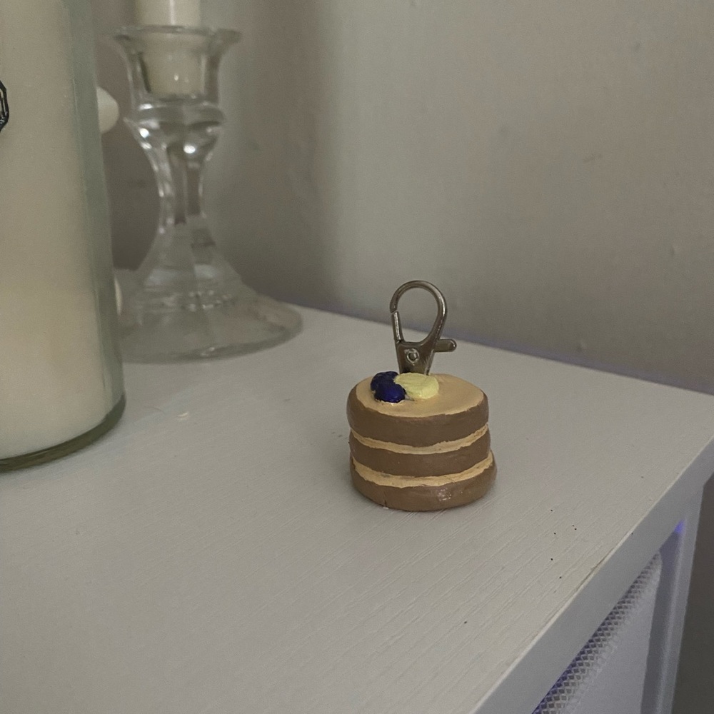Pancake Stack Keychain